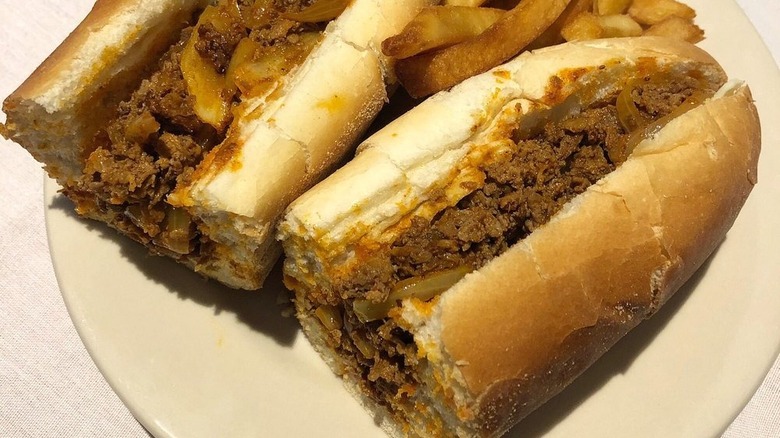 An Ethiopian cheesesteak from Gojjo