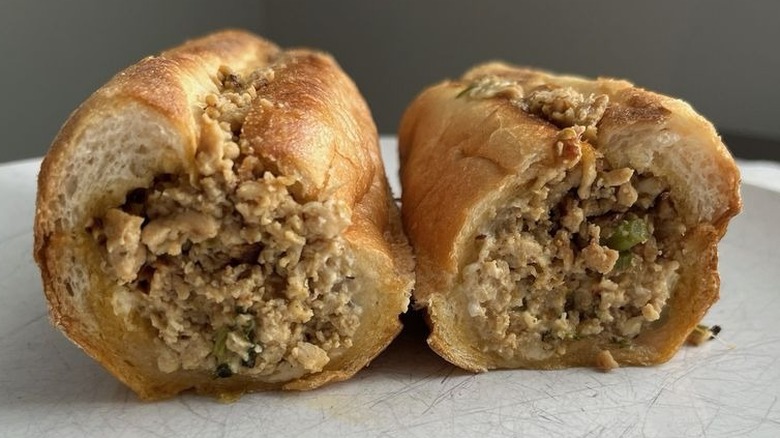 A masala chicken cheesesteak from Little Sicily II