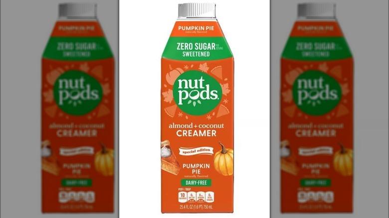 Nutpods Zero Sugar Sweetened Vegan Pumpkin Pie Creamer