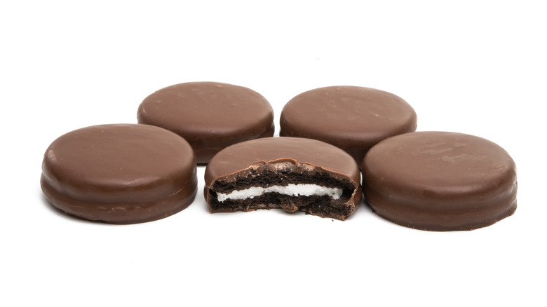 Chocolate covered oreos