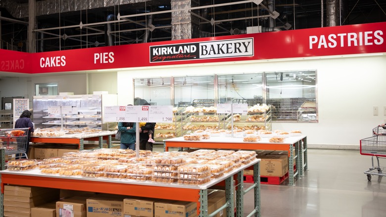 The bakery section at Costco