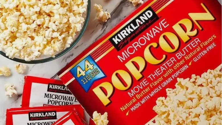 The Kirkland Signature Microwave Popcorn