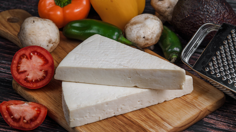 Mexican cotija cheese