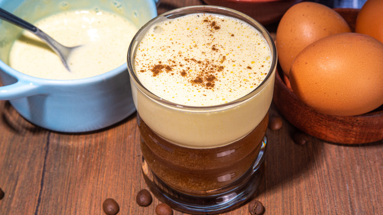Vietnamese egg coffee