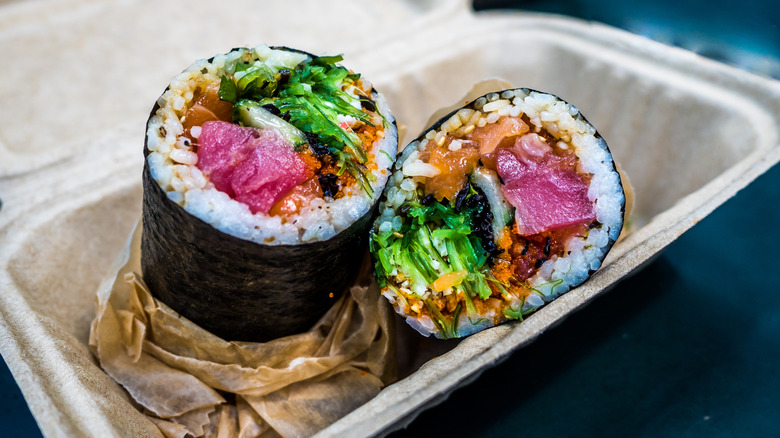 Sushi burrito