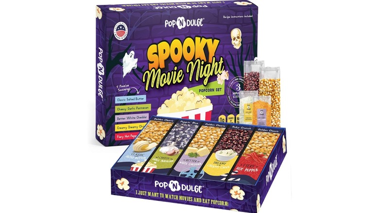Spooky Movie Night Popcorn Gift Set