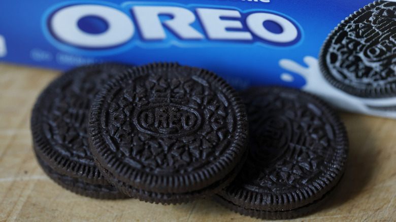 Oreo cookies and their packaging