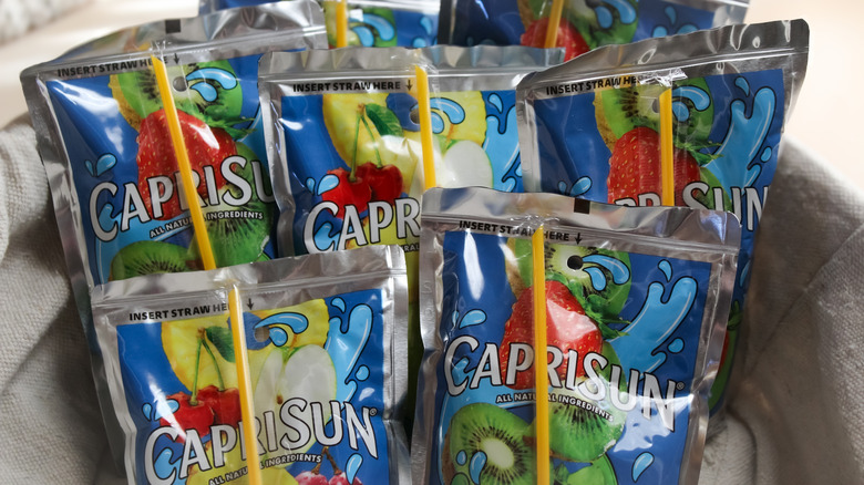 Capri Sun juice pouches
