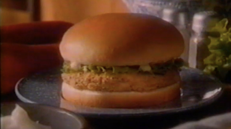 Wendy's Country Fried Steak sandwich