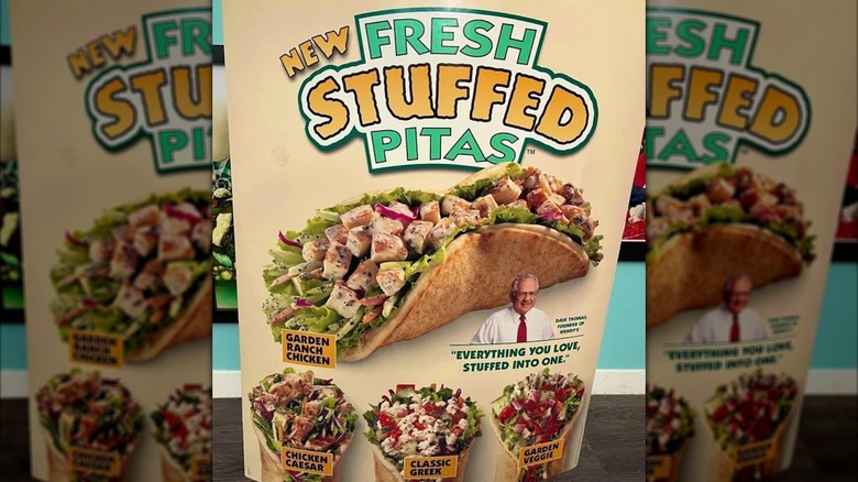 Fresh Stuffed Pitas poster from Wendy's