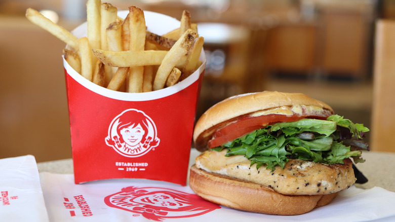 Wendy's grilled chicken sandwich