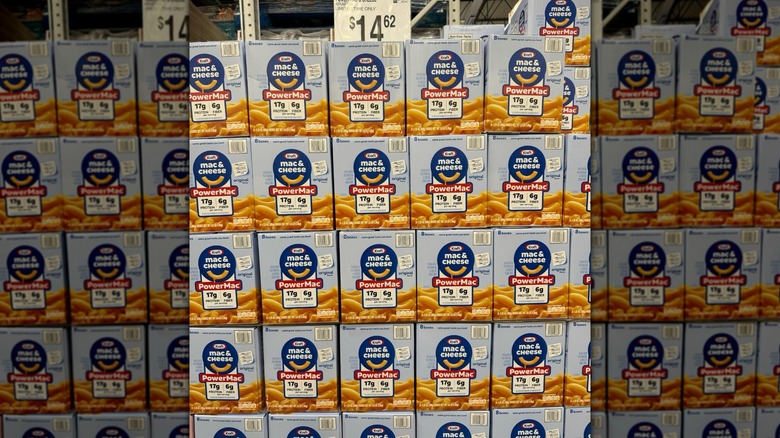 Boxes of Kraft PowerMac in Sam's Club