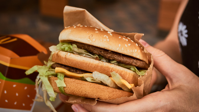 The Big Mac Burger from McDonald's