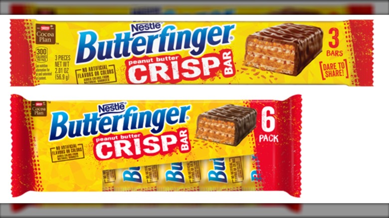 Butterfinger Crisp candy bars