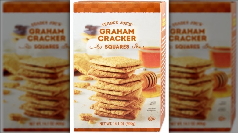 box of Trader Joe's Graham Cracker Squares