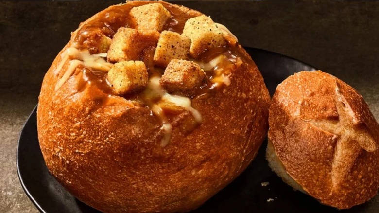 Panera Bread Bistro French onion soup