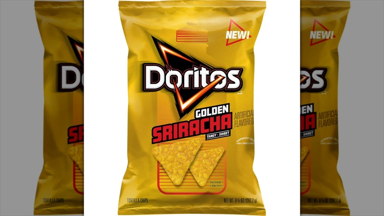 Golden Sriracha Doritos