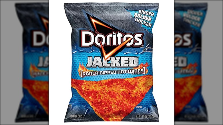 Jacked Ranch Dipped Hot Wings Doritos