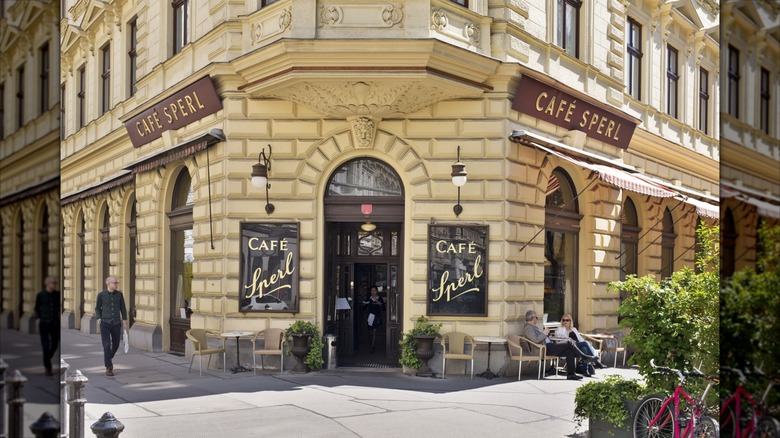 Café Sperl restaurant exterior in Vienna