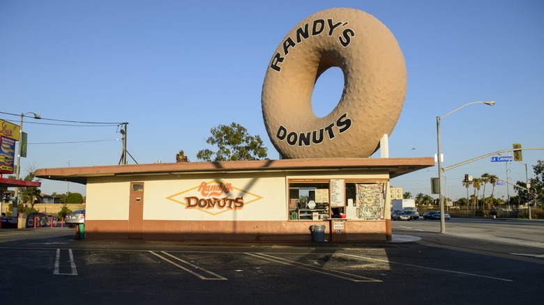 Randy's Donuts at Inglewood, Los Angeles, California, USA