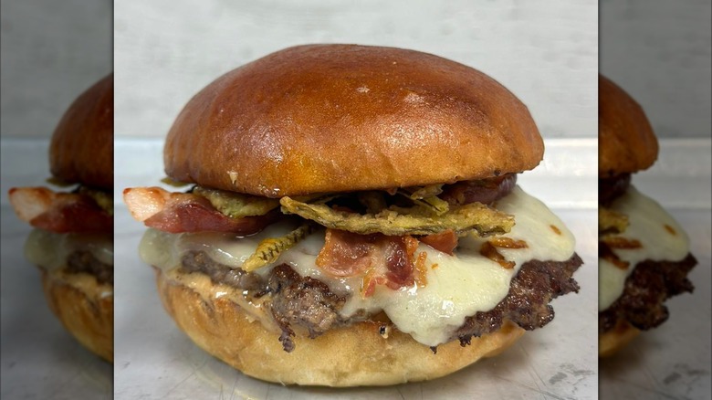 PB&J Burger from Squareburger