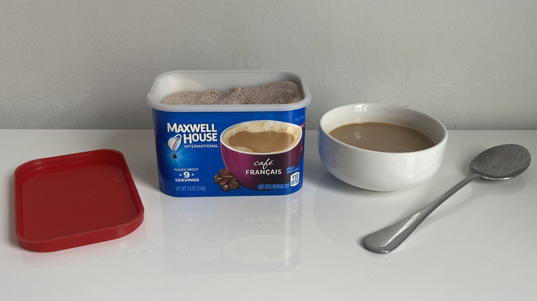 Maxwell House Café Français instant coffee