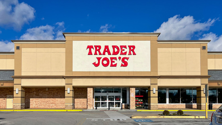 Exterior front of a Trader Joe's store