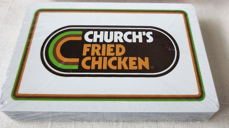 Church's Chicken playing cards
