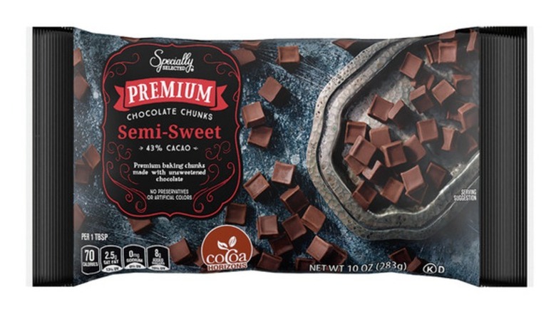 bag of Specially Selected Semi-Sweet Chocolate Chunks