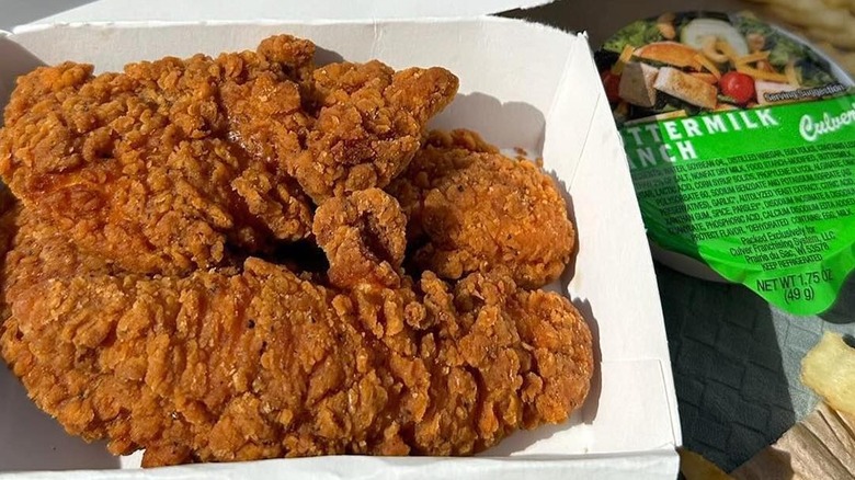 The chicken tenders from Culver's