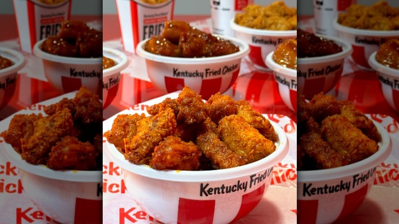 fried nuggets from KFC