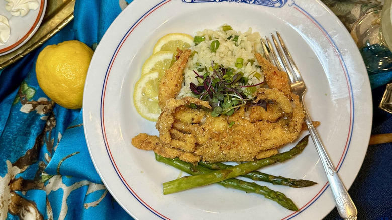 Soft Shell Crabs Meunière