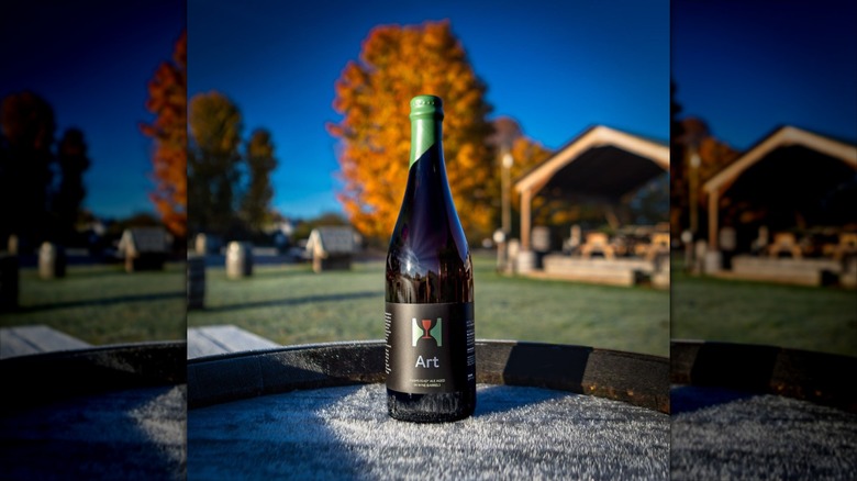 Art Plum beer bottle