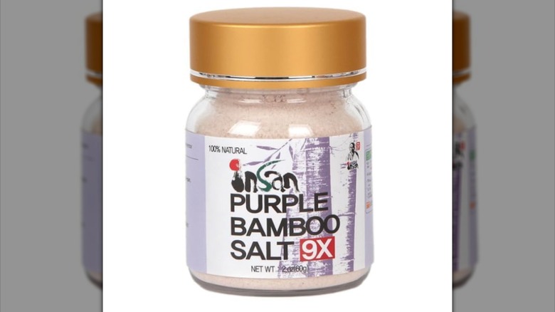 Jar of Insan Purple Bamboo Salt