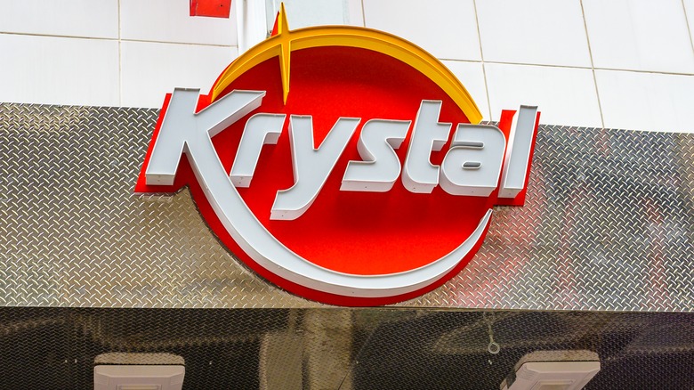 Exterior of a Krystal restaurant