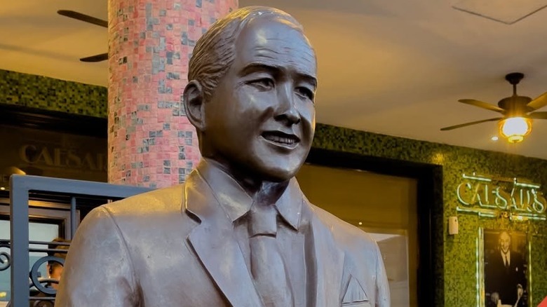 Statue of Caesar Cardini in Tijuana, Mexico