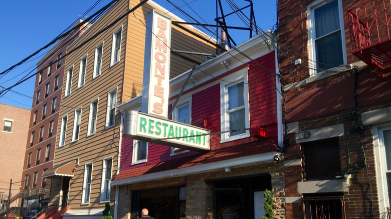 Exterior of Bamonte's restaurant, Brooklyn