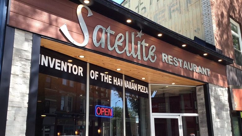 Exterior of Satellite Restaurant, Chatham, Ontario, Canada