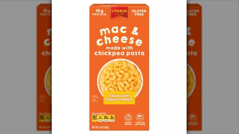 box of Cheese Club macaroni and cheese