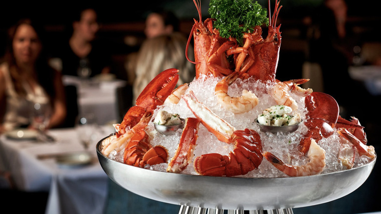 Ruth's Chris Steak House Chilled Seafood Tower