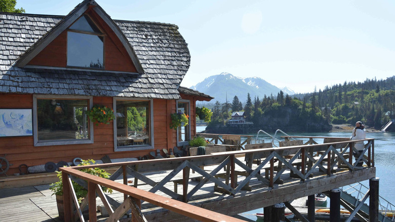 The Saltry Restaurant, Halibut Cove, Alaska