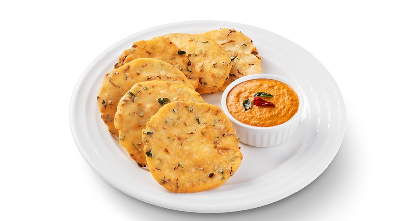 Fritters made with rice