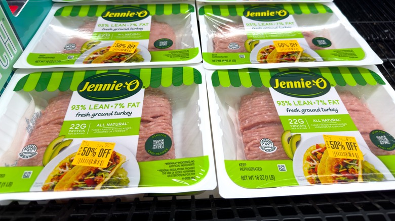 Packs of Jennie-O ground turkey