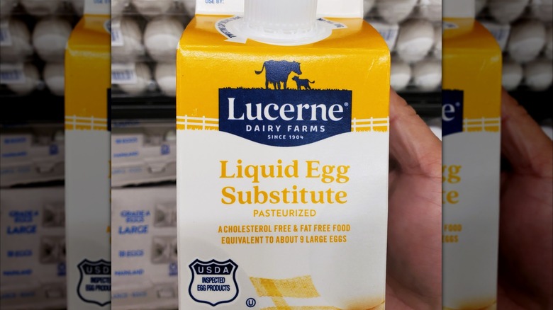 Liquid egg substitute
