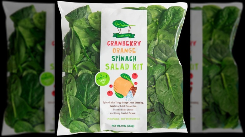 Trader Joe's bagged spinach salad