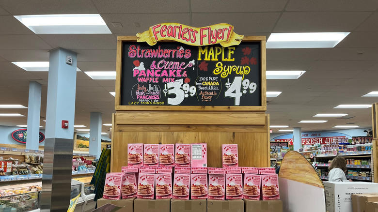 Trader Joe's in-store display