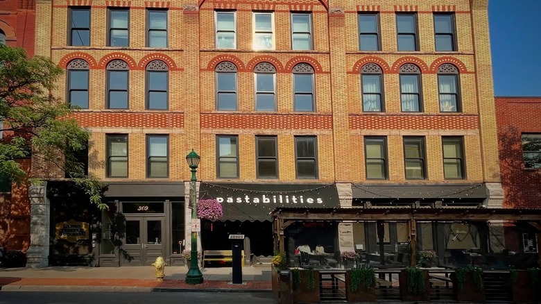 Across the street from Pastabilities