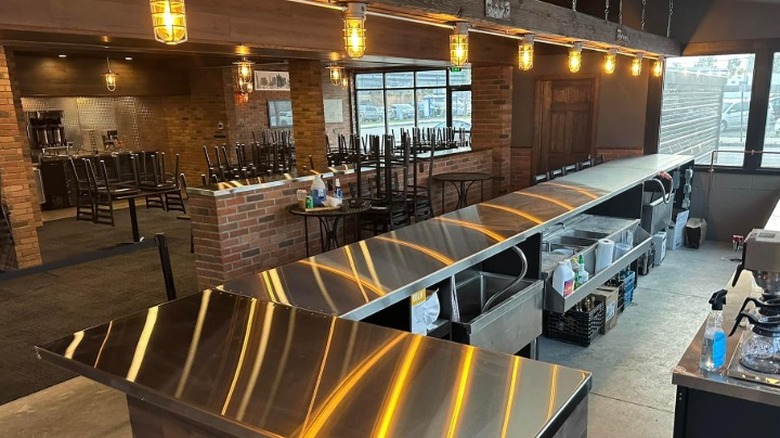 The inside of Sophia's Restaurant