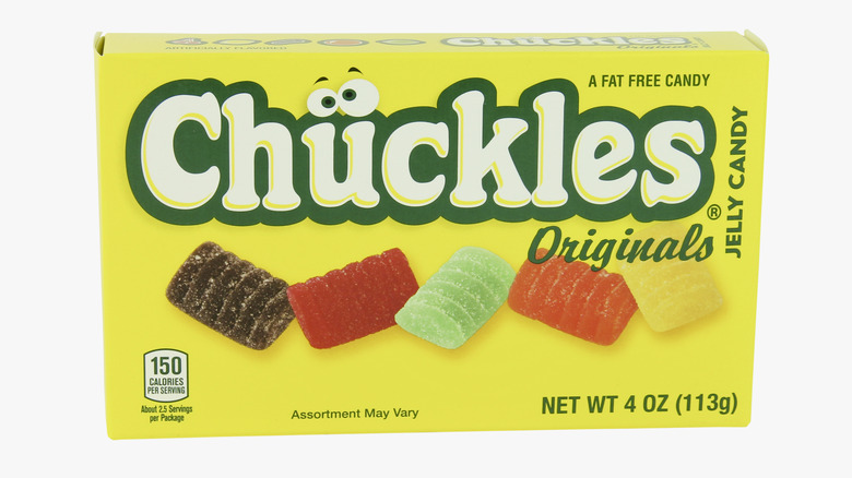 A box of Chuckles
