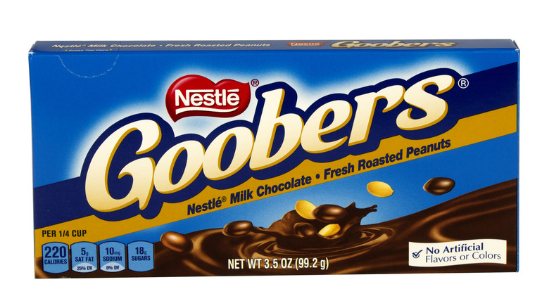 A box of Goobers